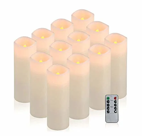 Soy Wax Pillar Candles (Set of 3)
